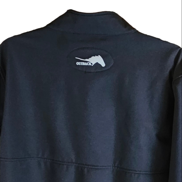 Outback Trading Company Men's Black Soft Side Fleece Lined Performance Jacket - Picture 5 of 9